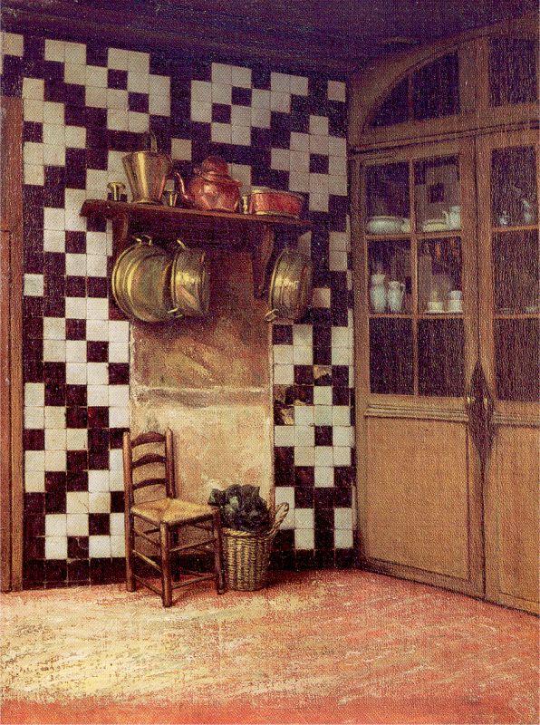 Flemish Kitchen, Millet, Francis David